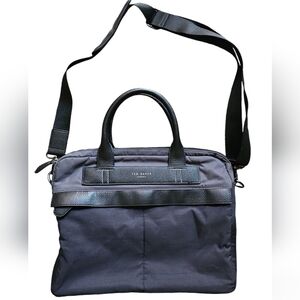 Ted Baker black laptop bag